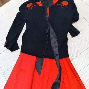 Too fast cardigan with dress